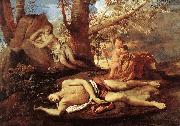 Nicolas Poussin E-cho and Narcissus oil